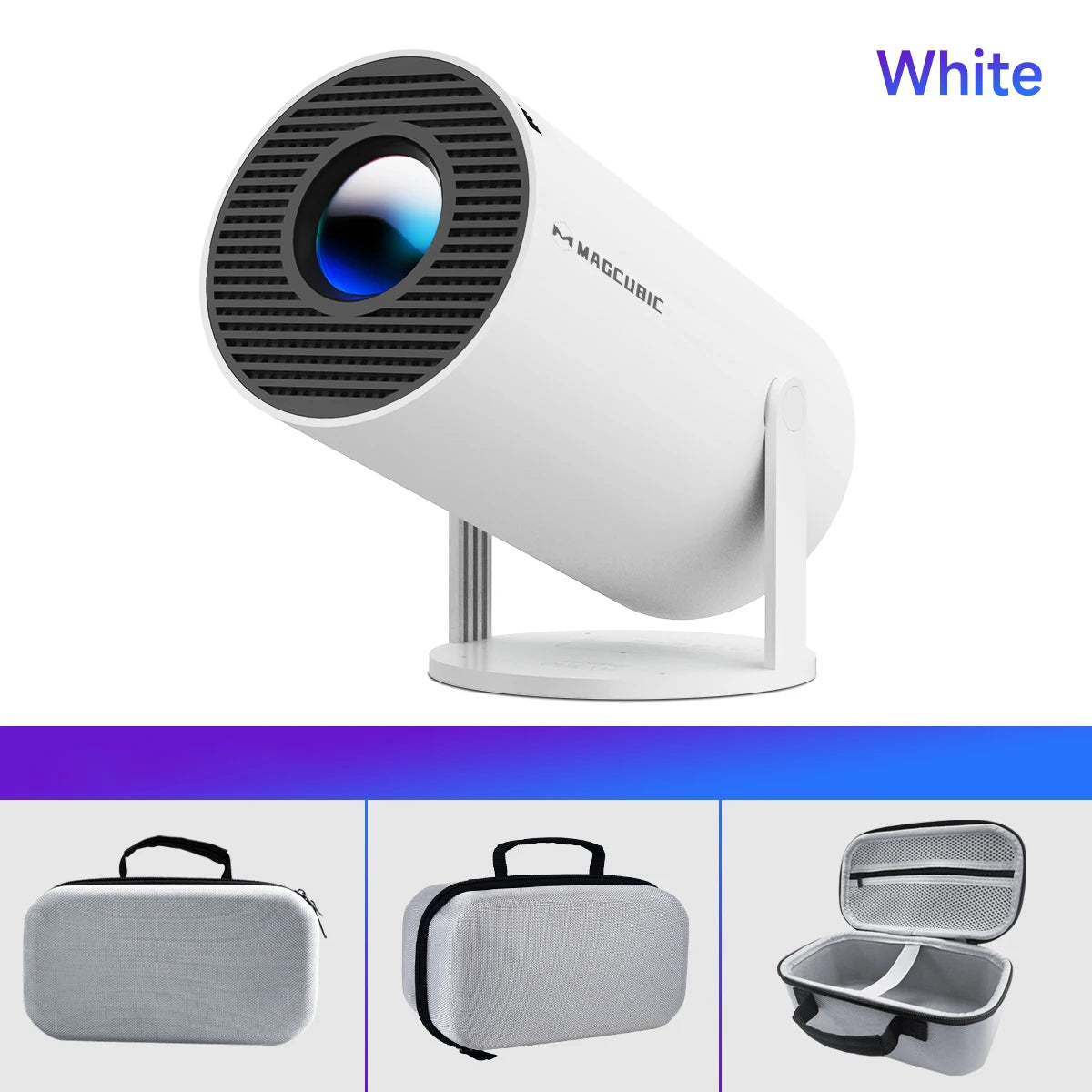 HY300 Pro 4K Smart Projector – Android 11, WiFi6, Bluetooth, 290 ANSI for Home & Outdoor
