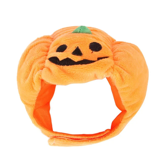 Halloween Pumpkin Pet Hat – Cute Costume for Cats & Small Dogs
