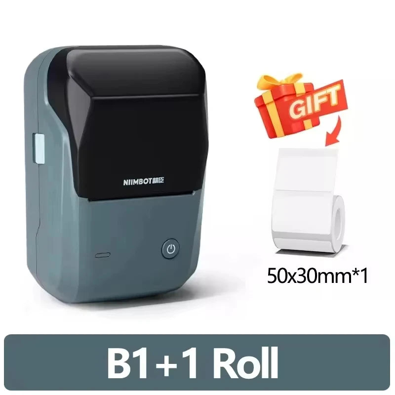 ini Thermal Label Printer – Portable Bluetooth Sticker Maker (B21 Model)