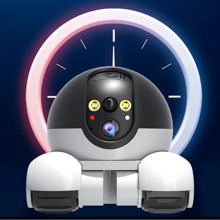 1080P Smart PTZ WiFi Camera – Auto Tracking Baby & Pet Monitor