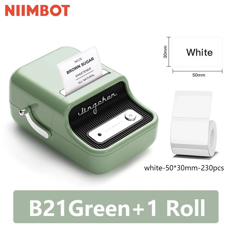 ini Thermal Label Printer – Portable Bluetooth Sticker Maker (B21 Model)