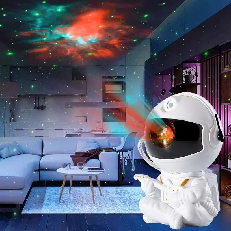 Astronaut Galaxy Projector – Starry Sky & Aurora Light for Kids and Bedrooms