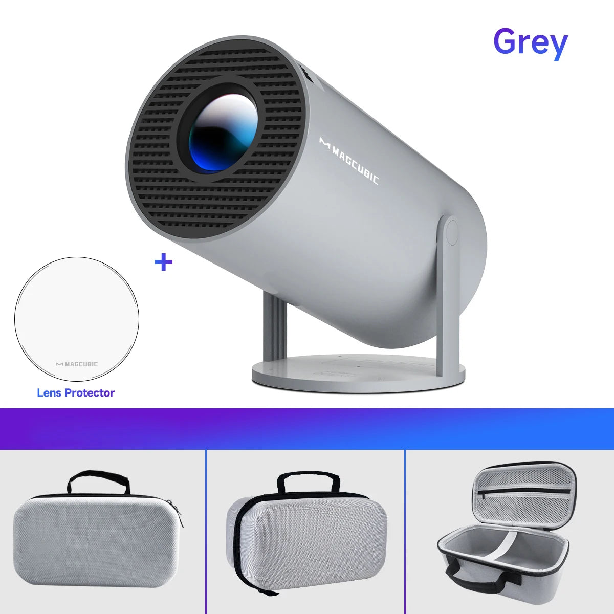 HY300 Pro 4K Smart Projector – Android 11, WiFi6, Bluetooth, 290 ANSI for Home & Outdoor