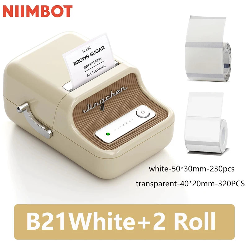 ini Thermal Label Printer – Portable Bluetooth Sticker Maker (B21 Model)