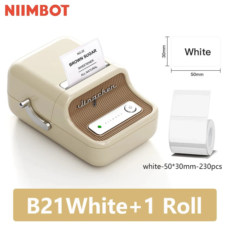 ini Thermal Label Printer – Portable Bluetooth Sticker Maker (B21 Model)