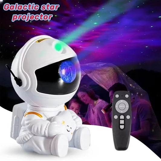 Astronaut Galaxy Projector – Starry Sky & Aurora Light for Kids and Bedrooms